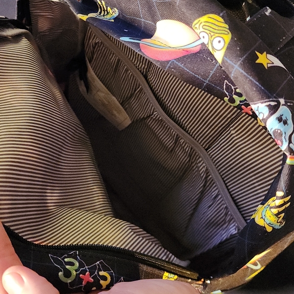 Loungefly Rick and Morty Zipper Backpack - Picture 3 of 3
